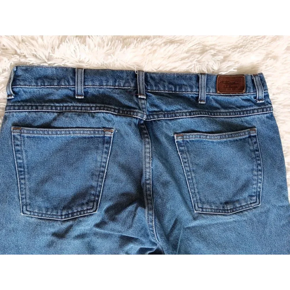 L.L. Bean Men's Denim Jeans 36x30‎